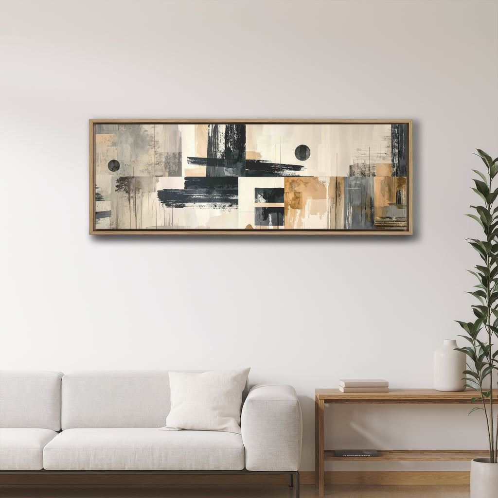 Abstract Brushstrokes