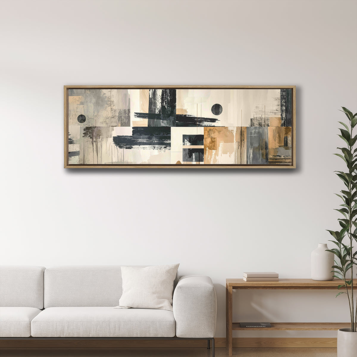 Abstract Brushstrokes