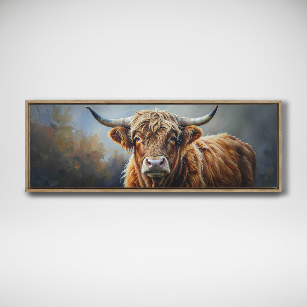 Fluffy Highland Cow