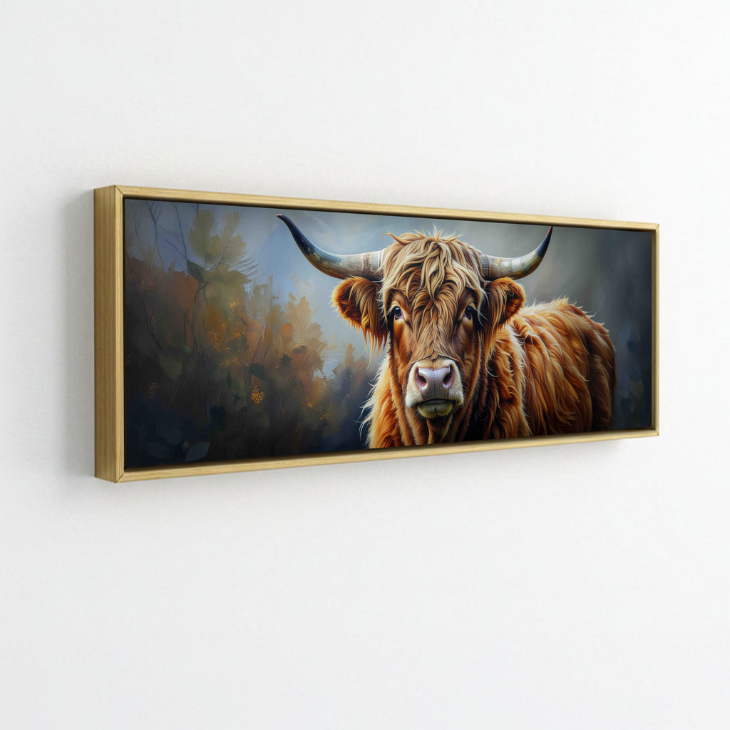 Fluffy Highland Cow