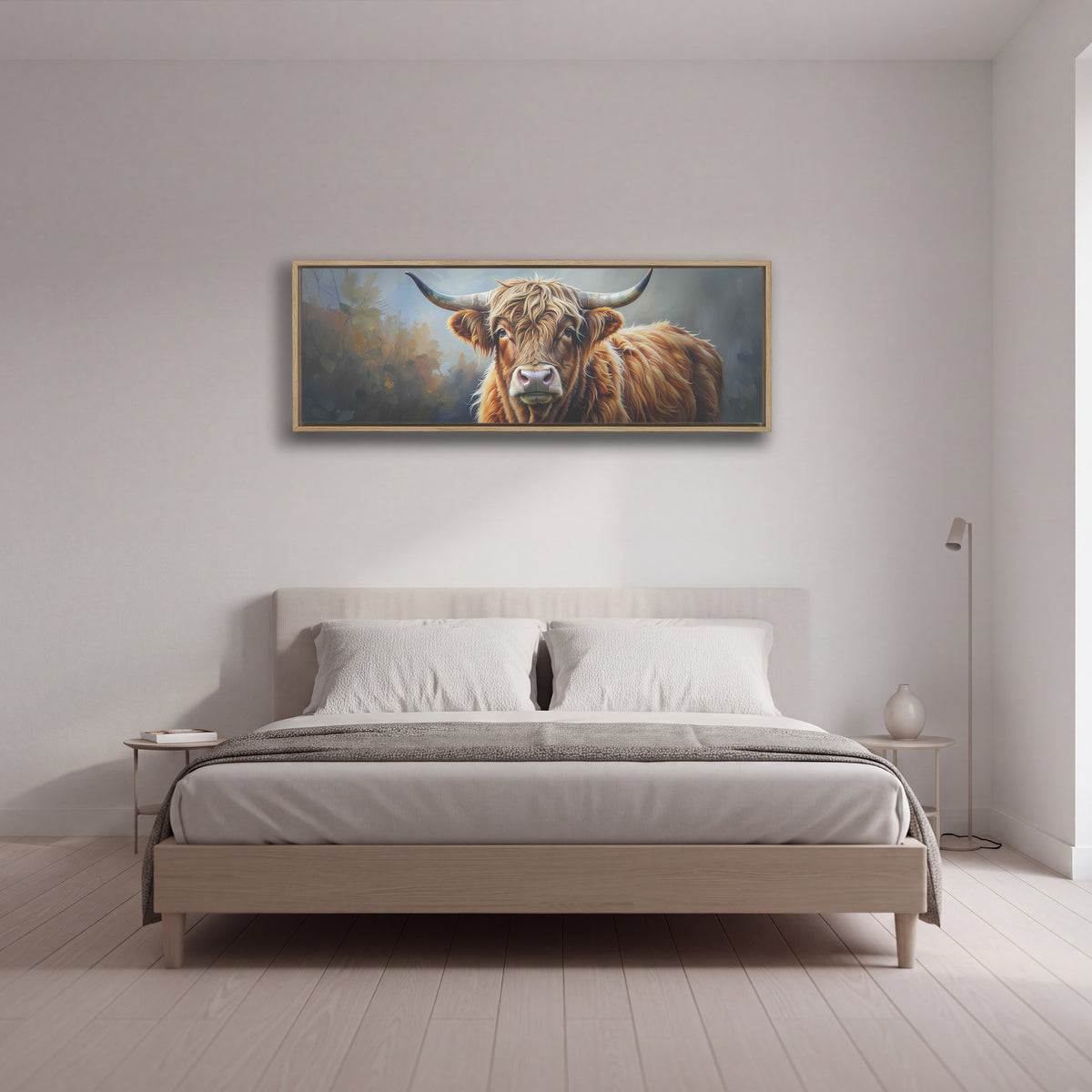 Fluffy Highland Cow