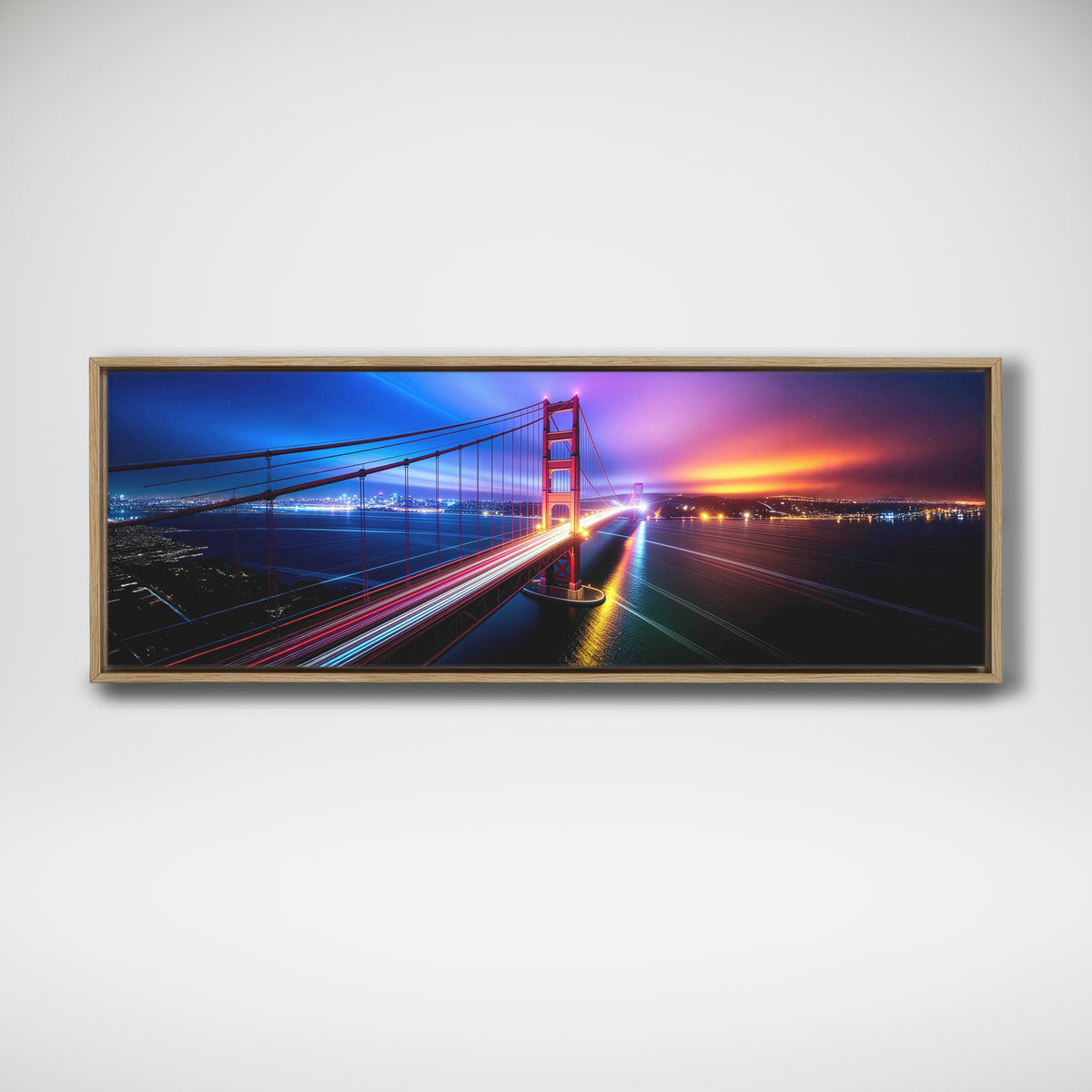 Golden Gate Bridge Timelapse Art