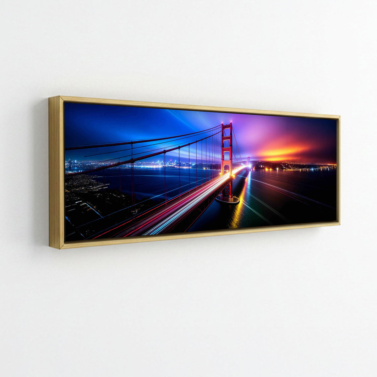Golden Gate Bridge Timelapse Art