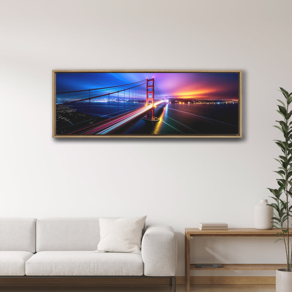 Golden Gate Bridge Timelapse Art