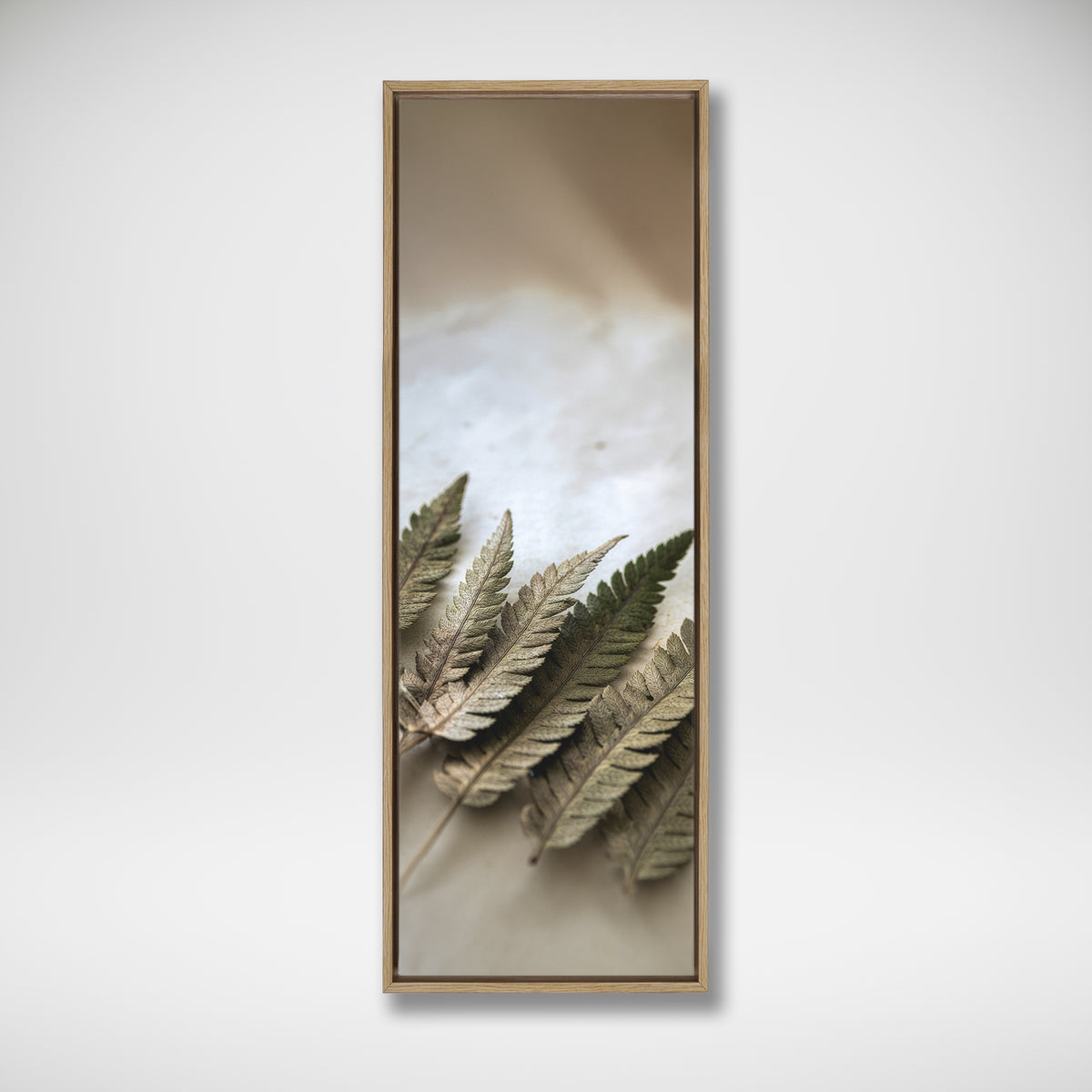 Green and Golden Fern Fronds