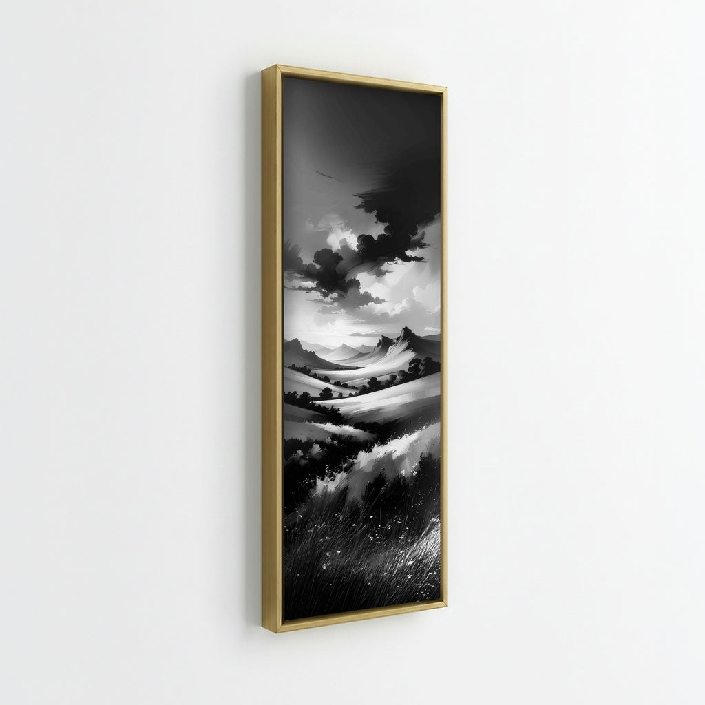 Japanese Inspired Mountain Scene