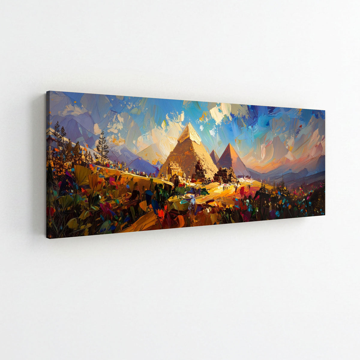 Pyramids in Oil