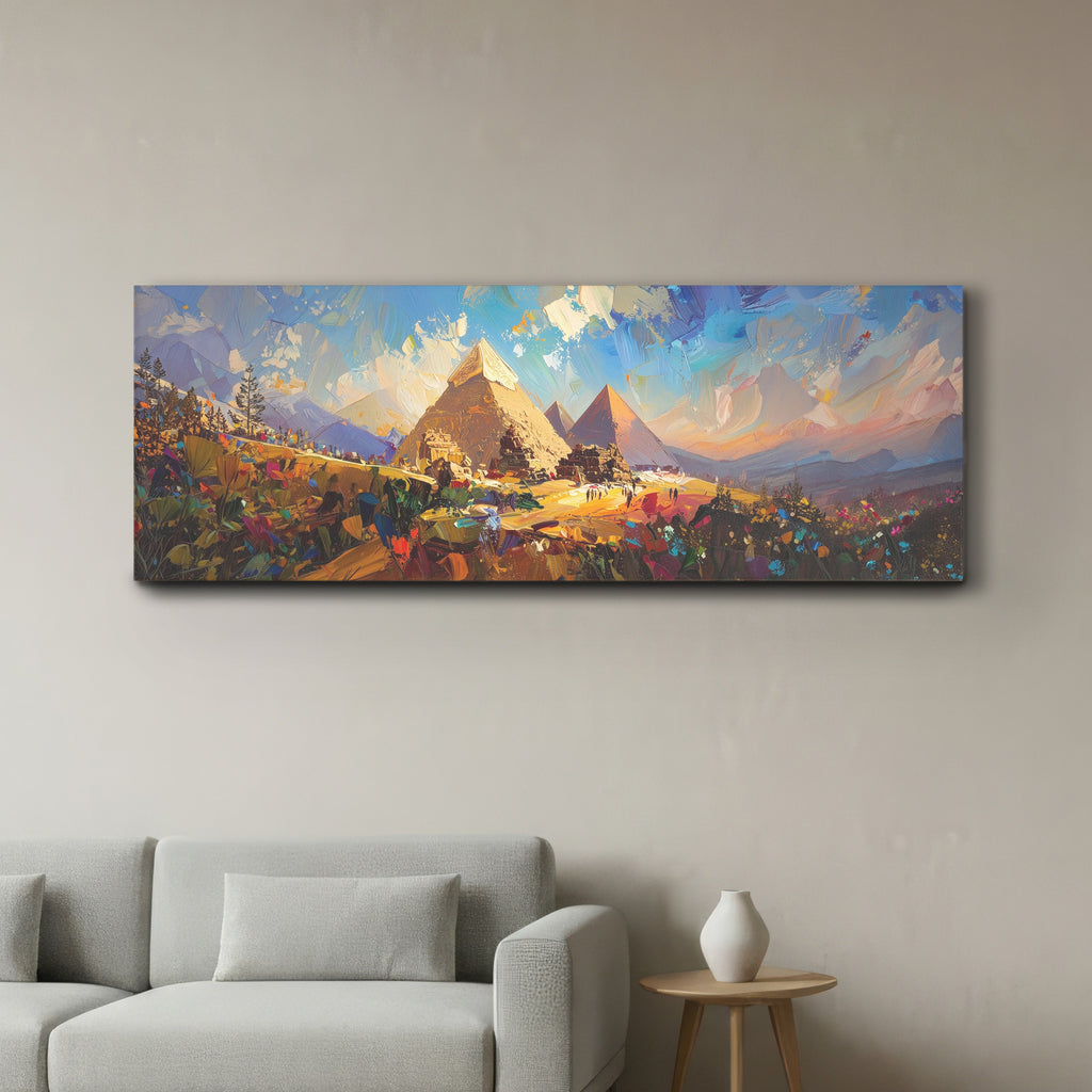 Pyramids in Oil