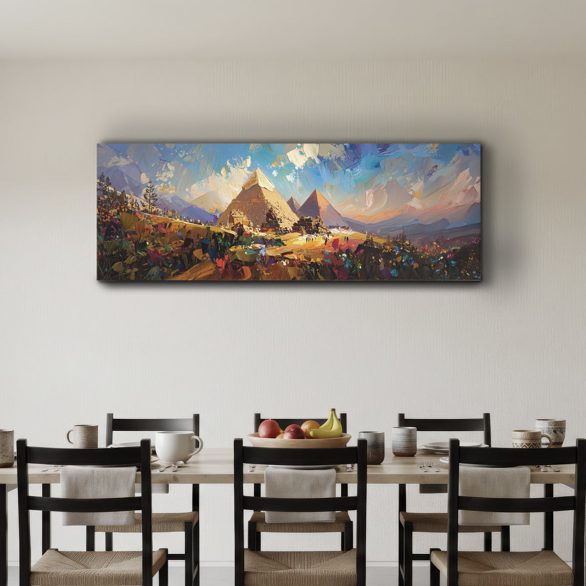 Pyramids in Oil
