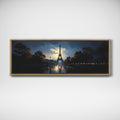 Rainy Paris evening