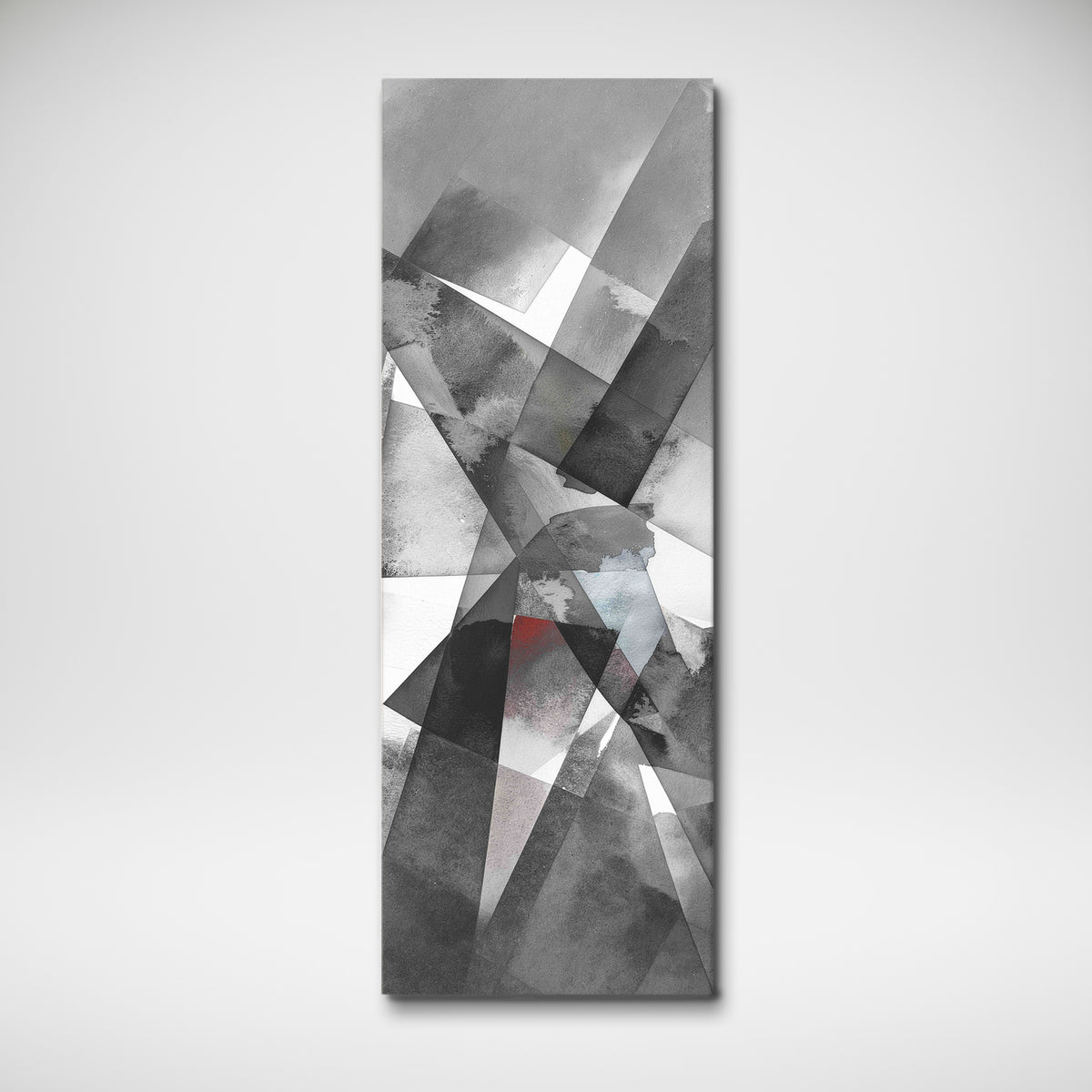 Transparent Black on White