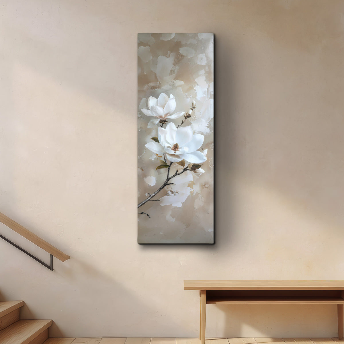 White Magnolia Branch