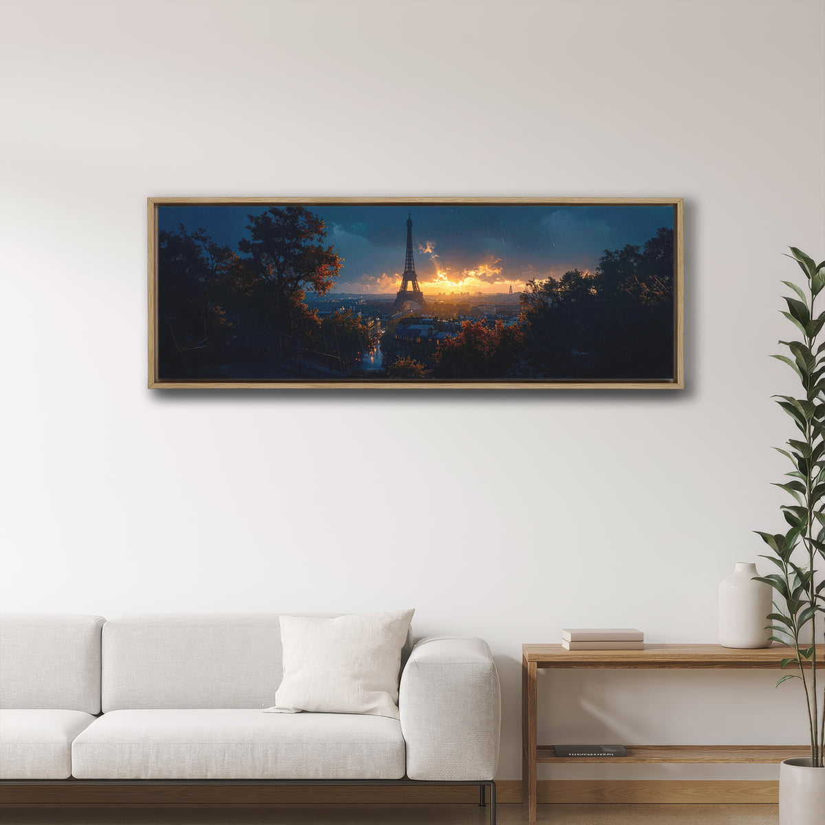 Wide View of Paris