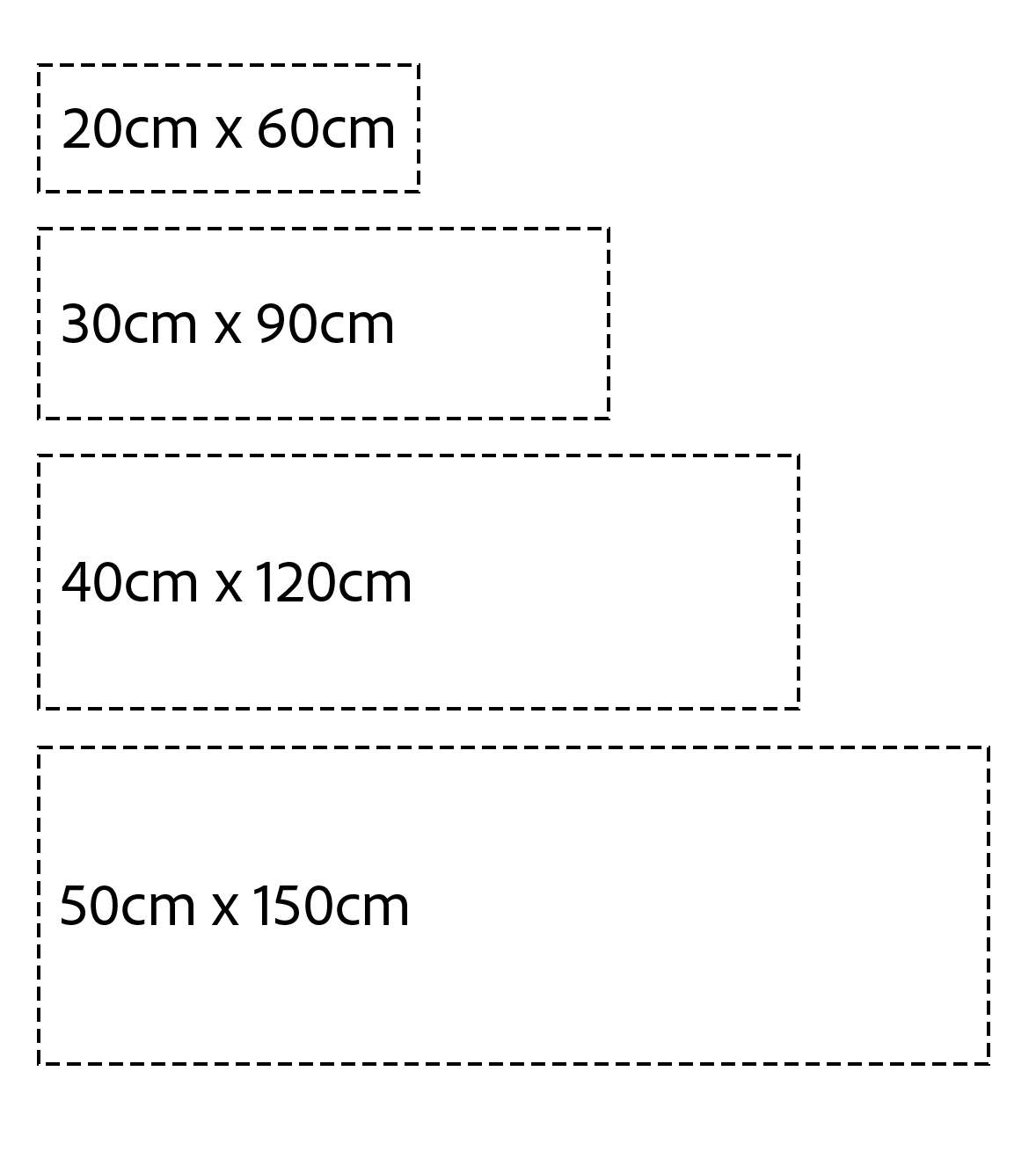 Frame sizes